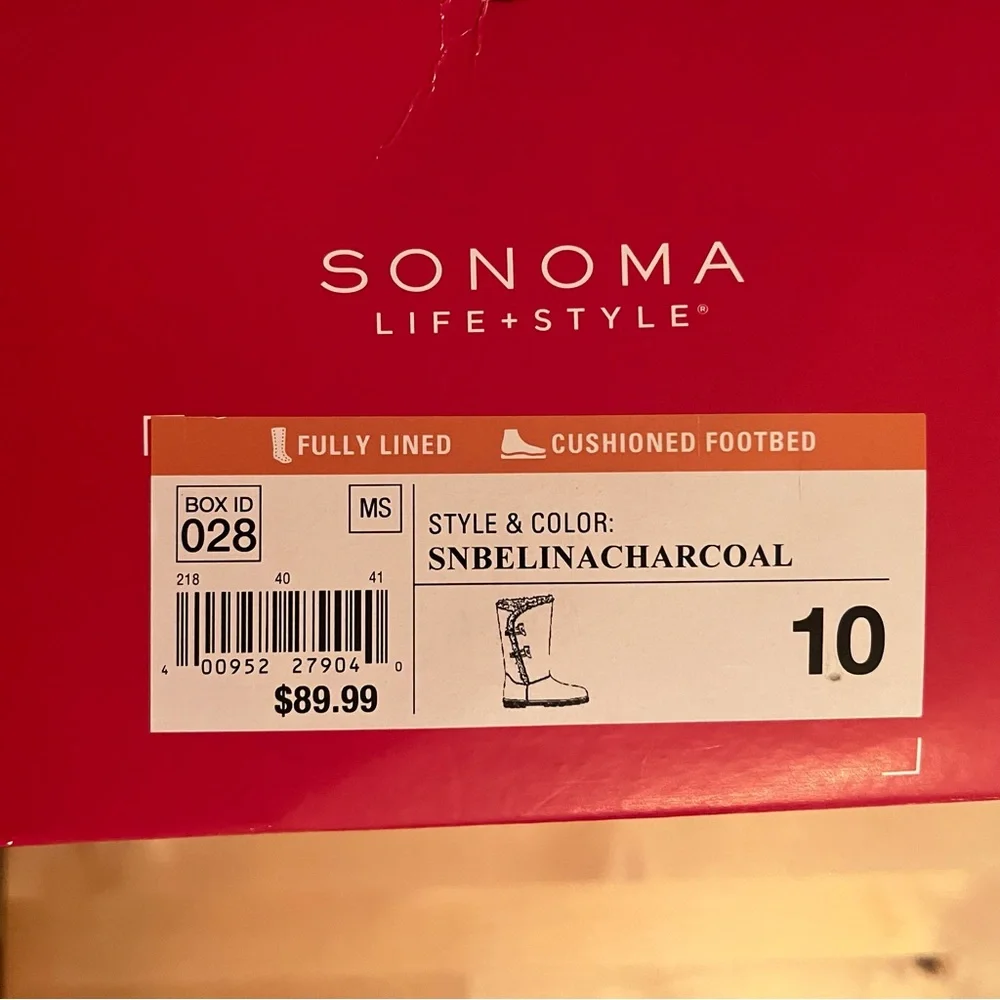 Sonoma charcoal tall